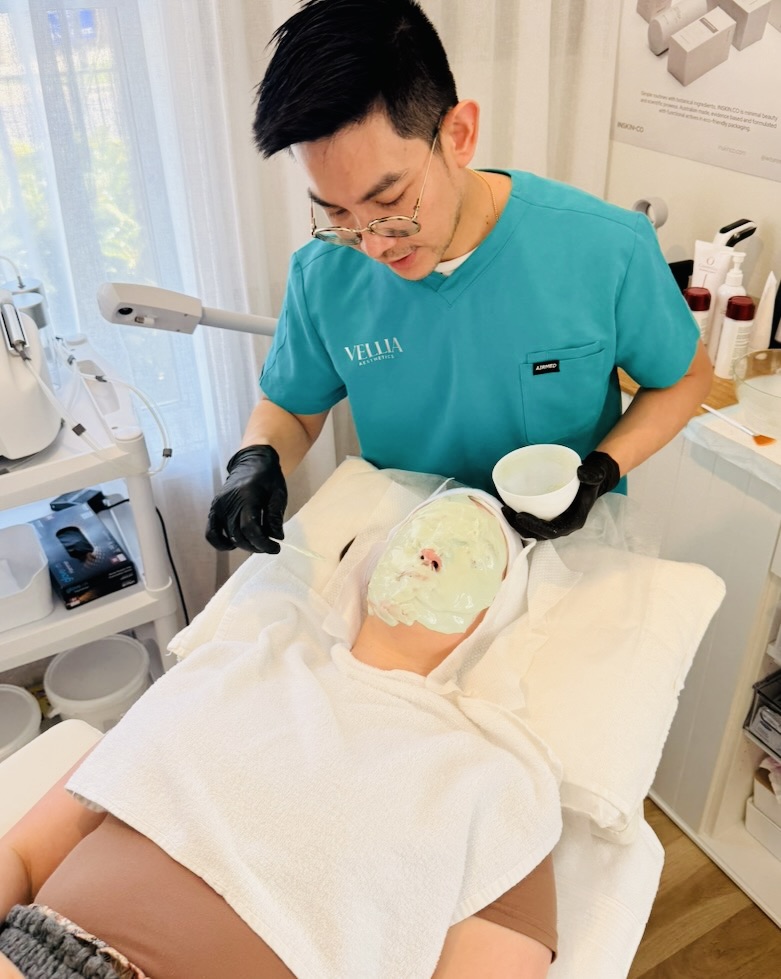 Vellia Aesthetics clinic interior with modern aesthetic equipment